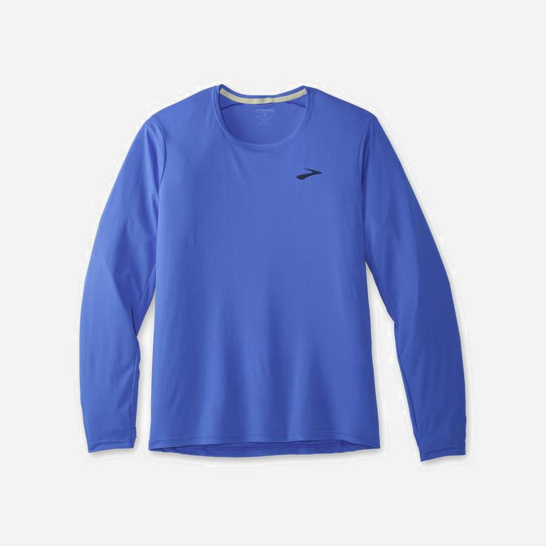 Brooks Atmosphere Långärmad Löpartröja Herr 182704-DLM Blå